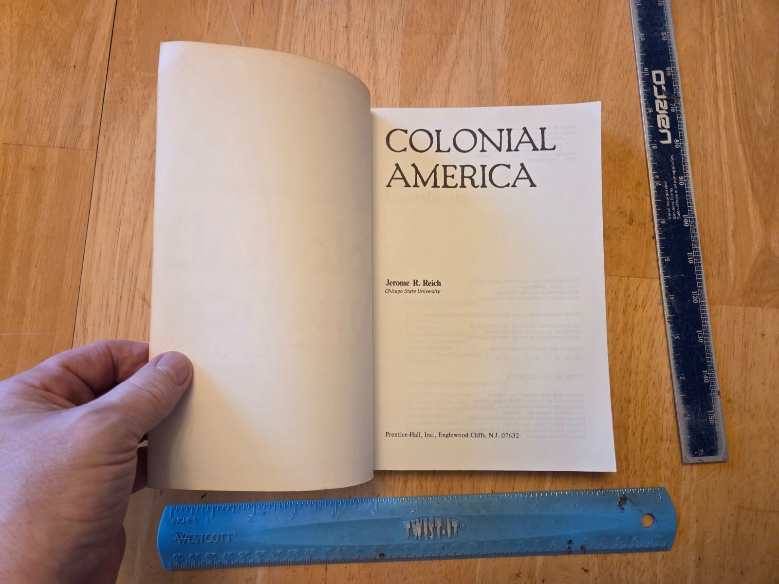 Colonial America by Jerome R. Reich (1984, Trade Paperback)