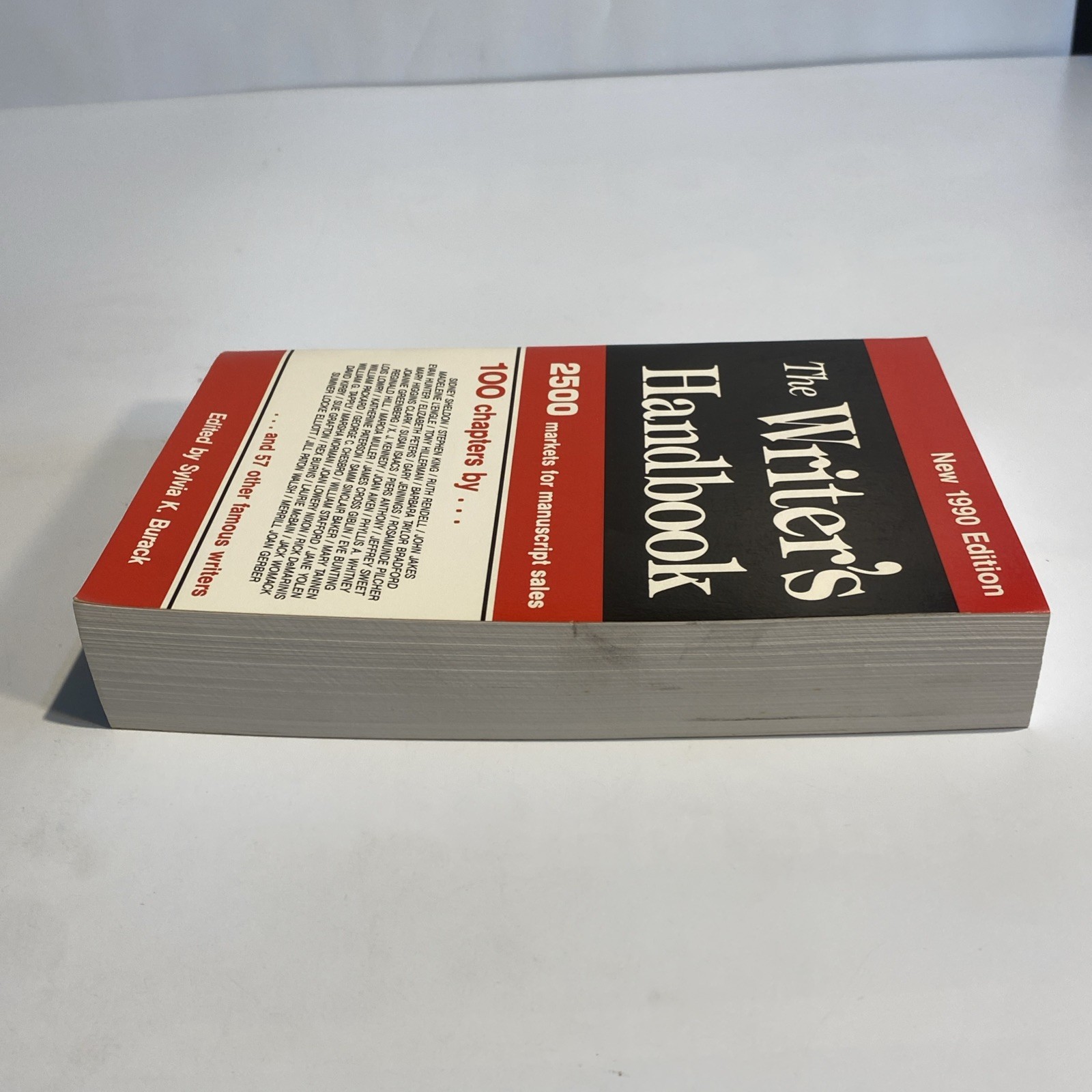 The Writer’s Handbook, 1990 by Sylvia K. Burack (paperback, Revised edition)