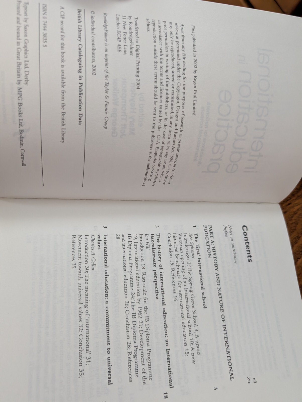 International Education in Practice: D… by Thompson, Jeff