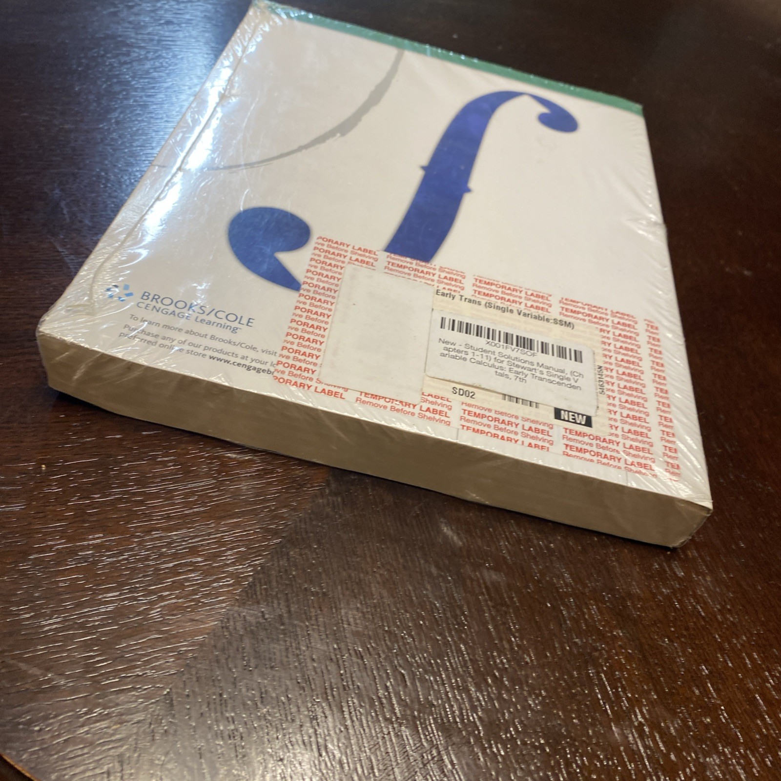 🔥 Calculus Early Transcendentals 7E James Stewart Brooks Cole – New / Sealed