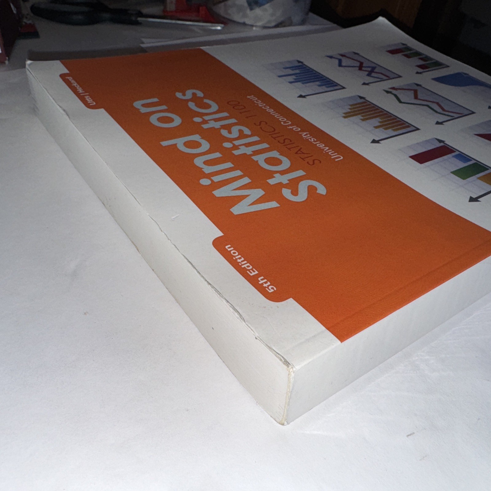 Mind on Statistics 1100 by Heckard & Utts 5th Ed. 2015 Softcover UConn Edition