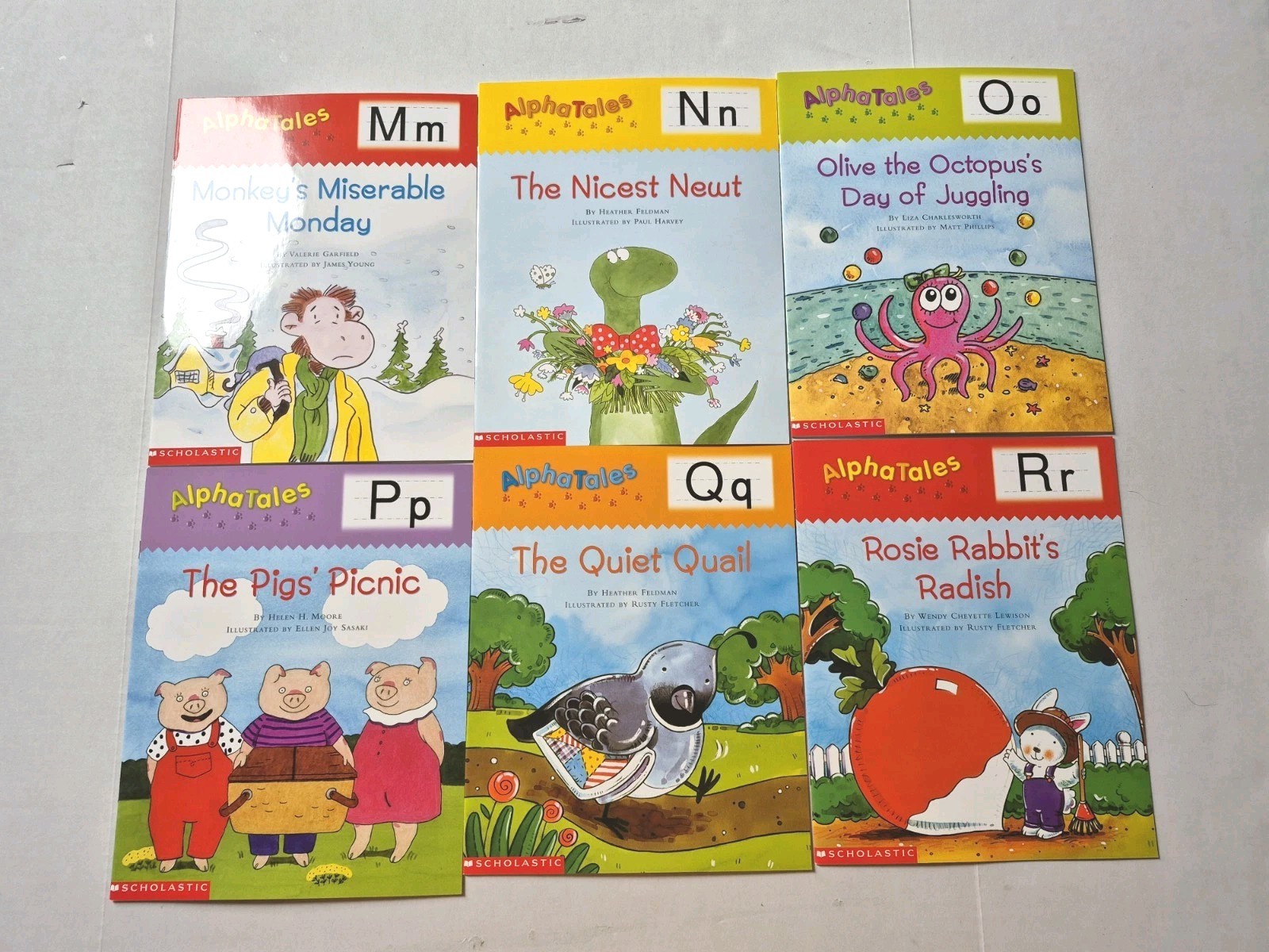 AlphaTales Box Set 26 PB Books Teacher Guide Alphabet Lessons Pre K To 1st Grade