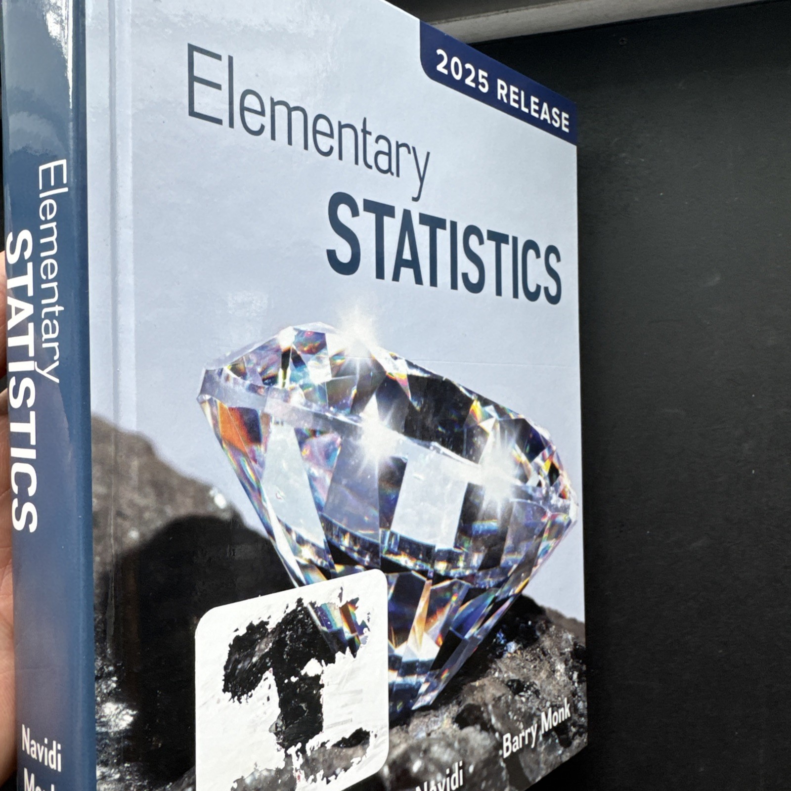 Elementary Statistics by William Cyrus Navidi and Barry Monk (2025, Hardcover)