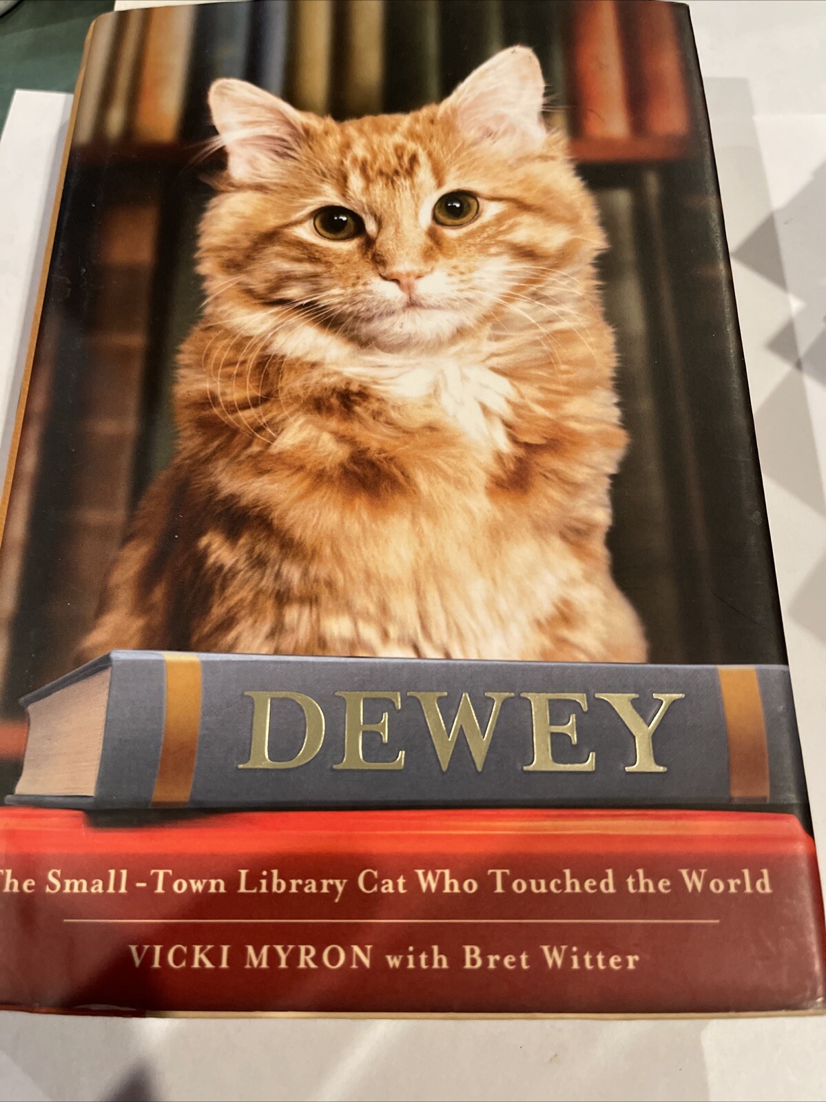 Dewey: The Small-Town Library Cat Who Touched the World. 1st Edition