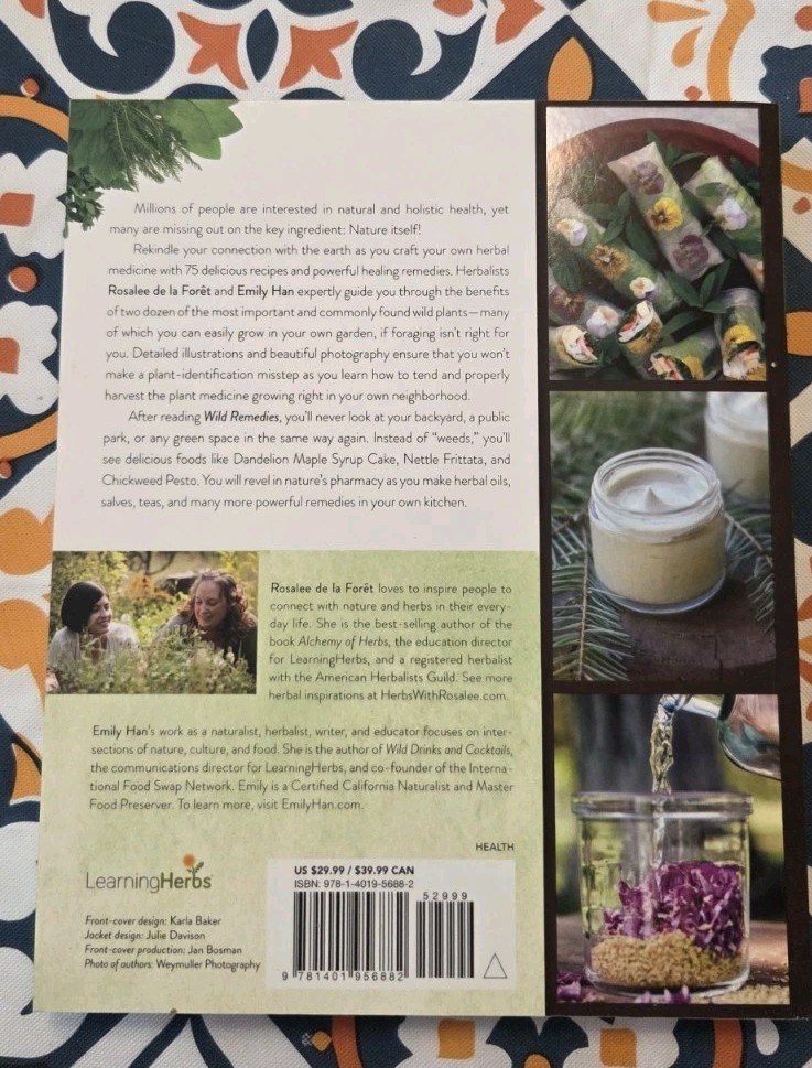 Wild Remedies Book Rosalie De La Foret And Emily Han Herbal Medicine Hay House