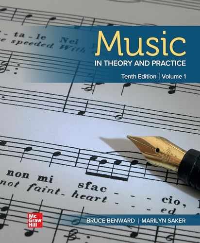 Loose Leaf for Music in Theory – Loose Leaf, by Benward Bruce; Saker – Very Good