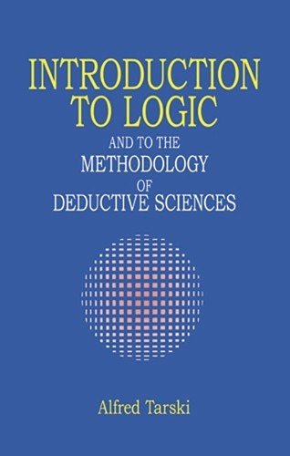 Alfred Tarski Introduction to Logic (Paperback) Dover Books on Mathema 1.4tics