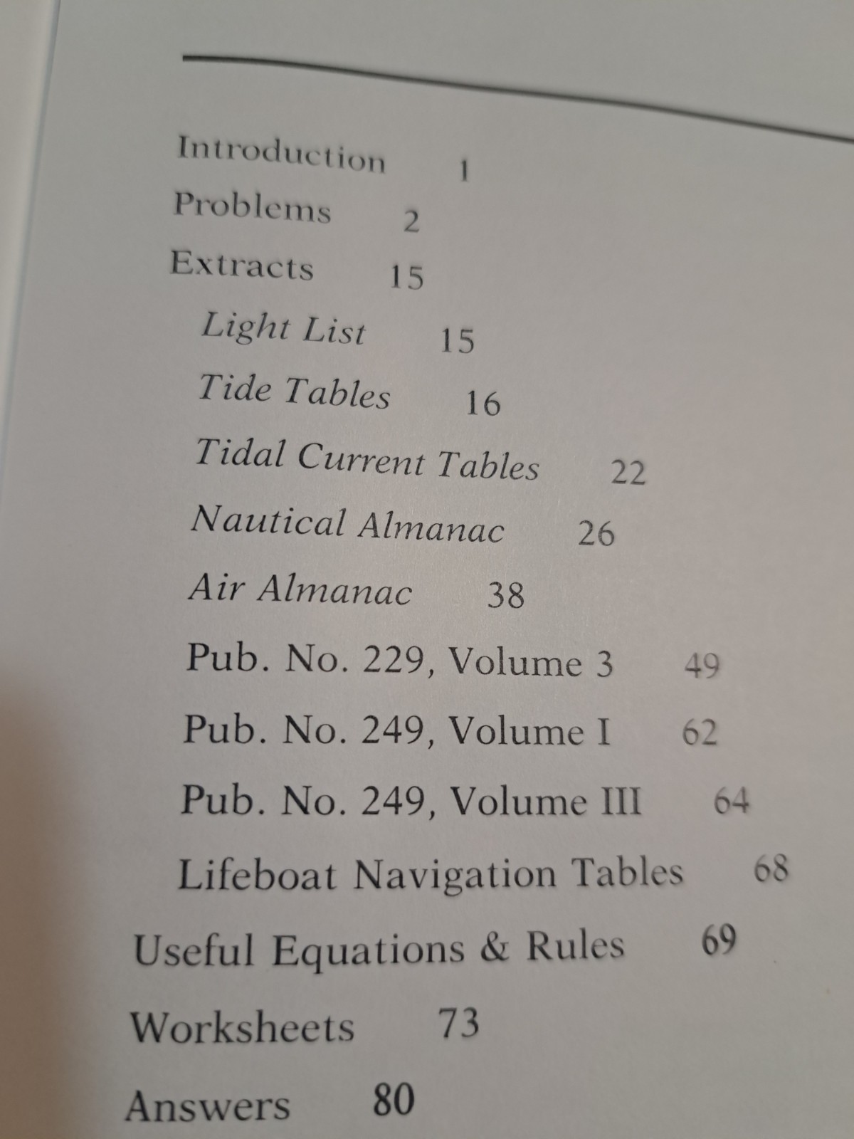 Problems and Answers in Navigation and Piloting Naval Institute Annapolis MD