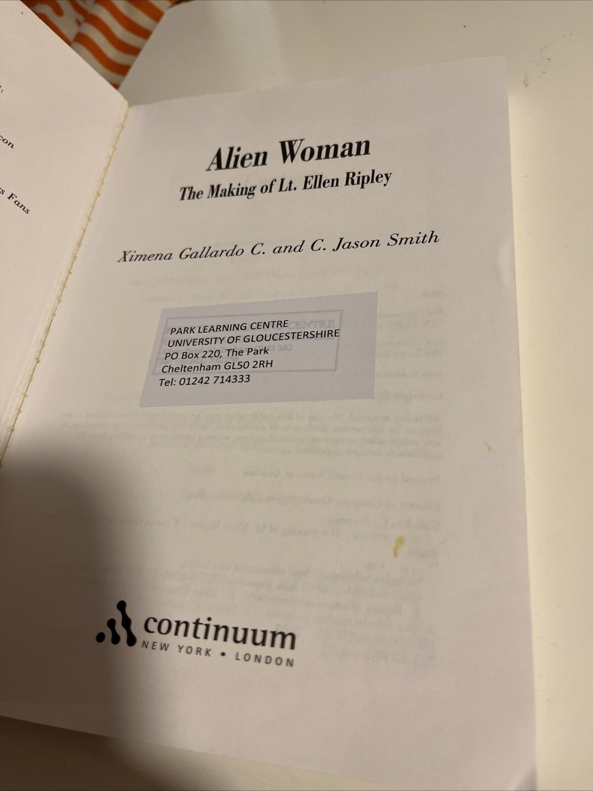 Alien Woman The Making Of Lt Ellen Ripley Ex Library Copy 2004 Scifi