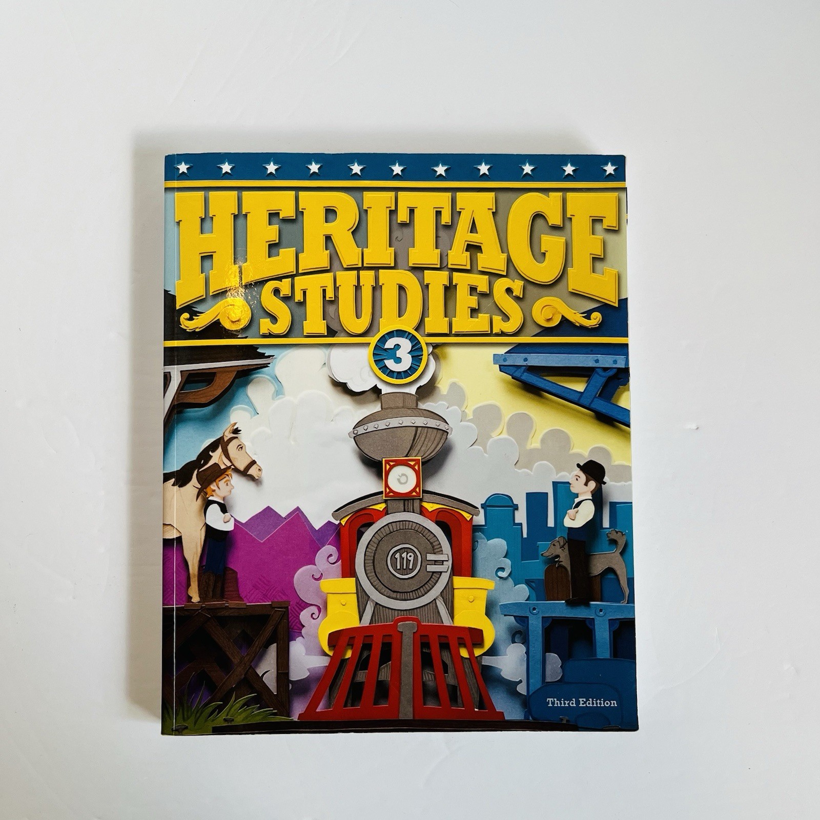 BJU Heritage Studies 3 Student Text Grade 3 3rd Edition Bob Jones Press Book
