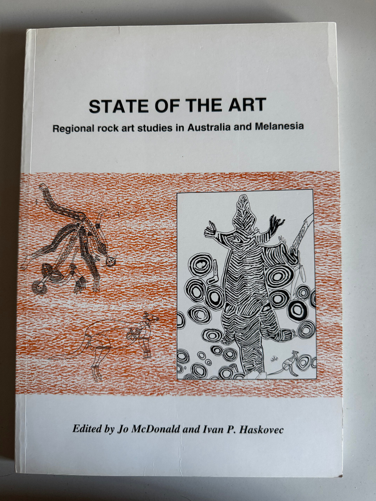 STATE OF THE ART-REGIONAL ROCK ART STUDIES IN AUSTRALIA AND -1992-PAPERBACK BOOK