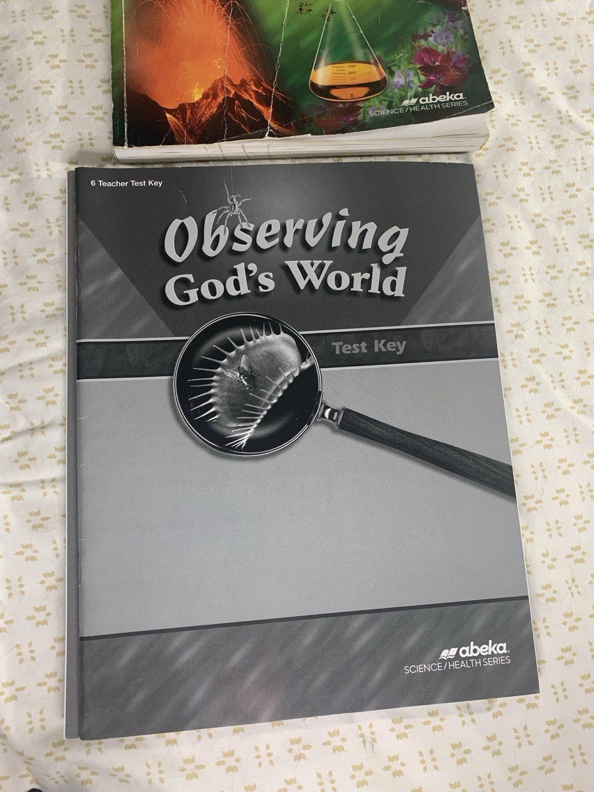 Abeka Observing God’s World Text Answer Key Test Key Quiz /Worksheet Key 4th Ed