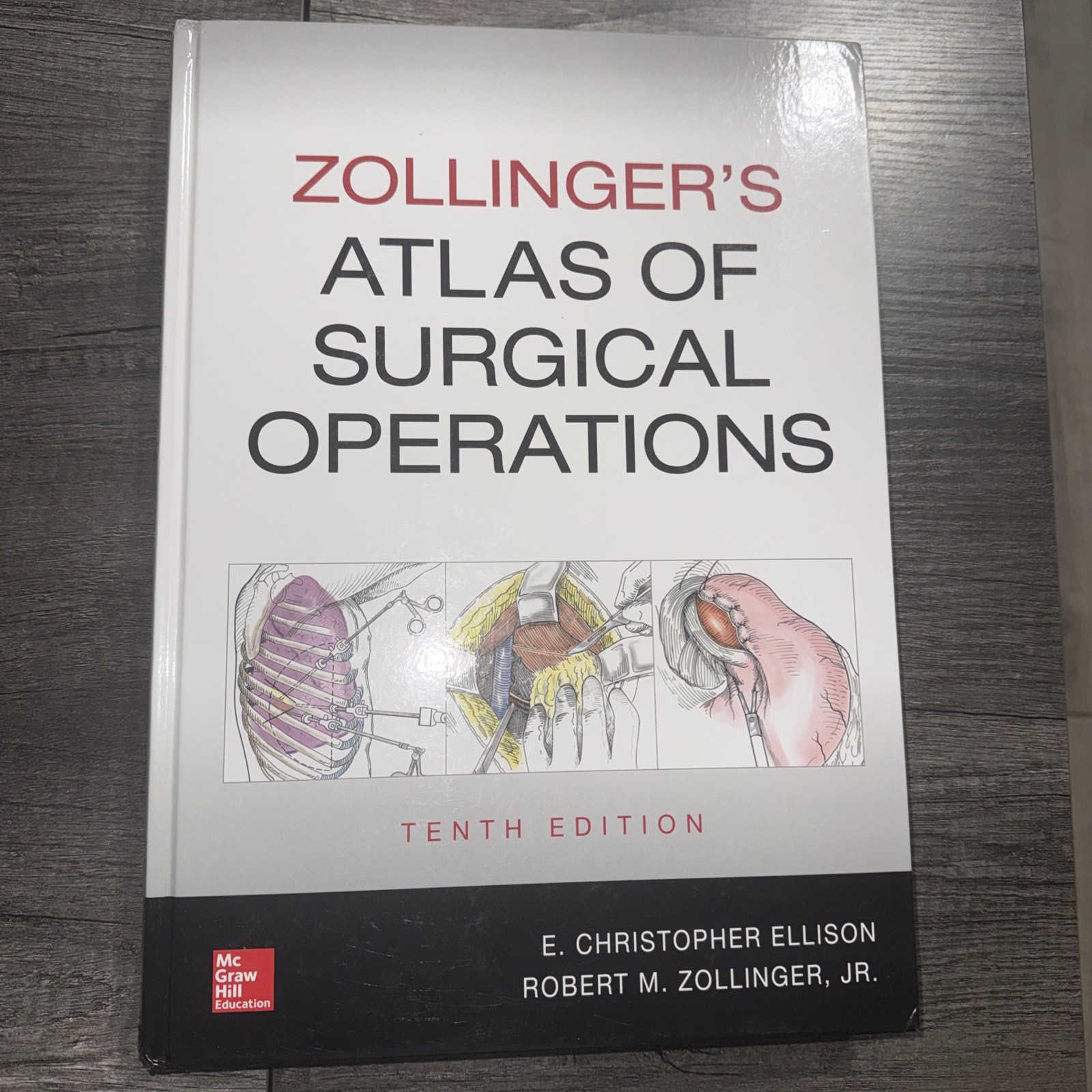 Zollinger’s Atlas of Surgical Operations, Tenth Edition by E. Christopher…