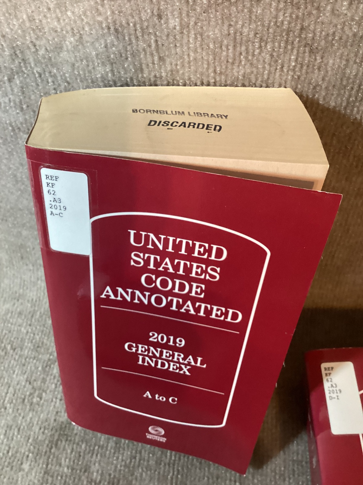 United States Code Annotated General Index 4 Volumes 2019