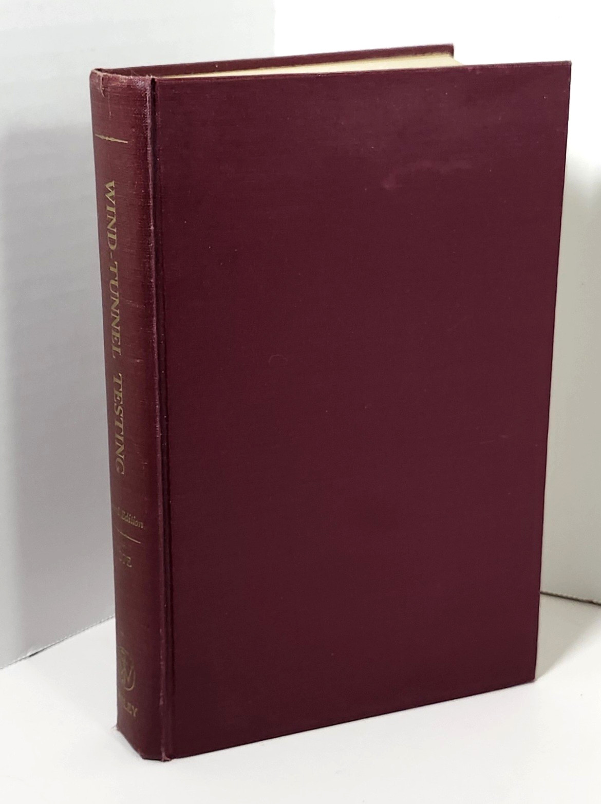 Wind-Tunnel Testing by Alan Pope -Second Ed. (1954, HC) John Wiley & Sons