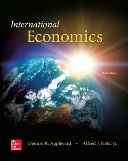 International Economics Hardcover Alfred J., Appleyard, Dennis R.