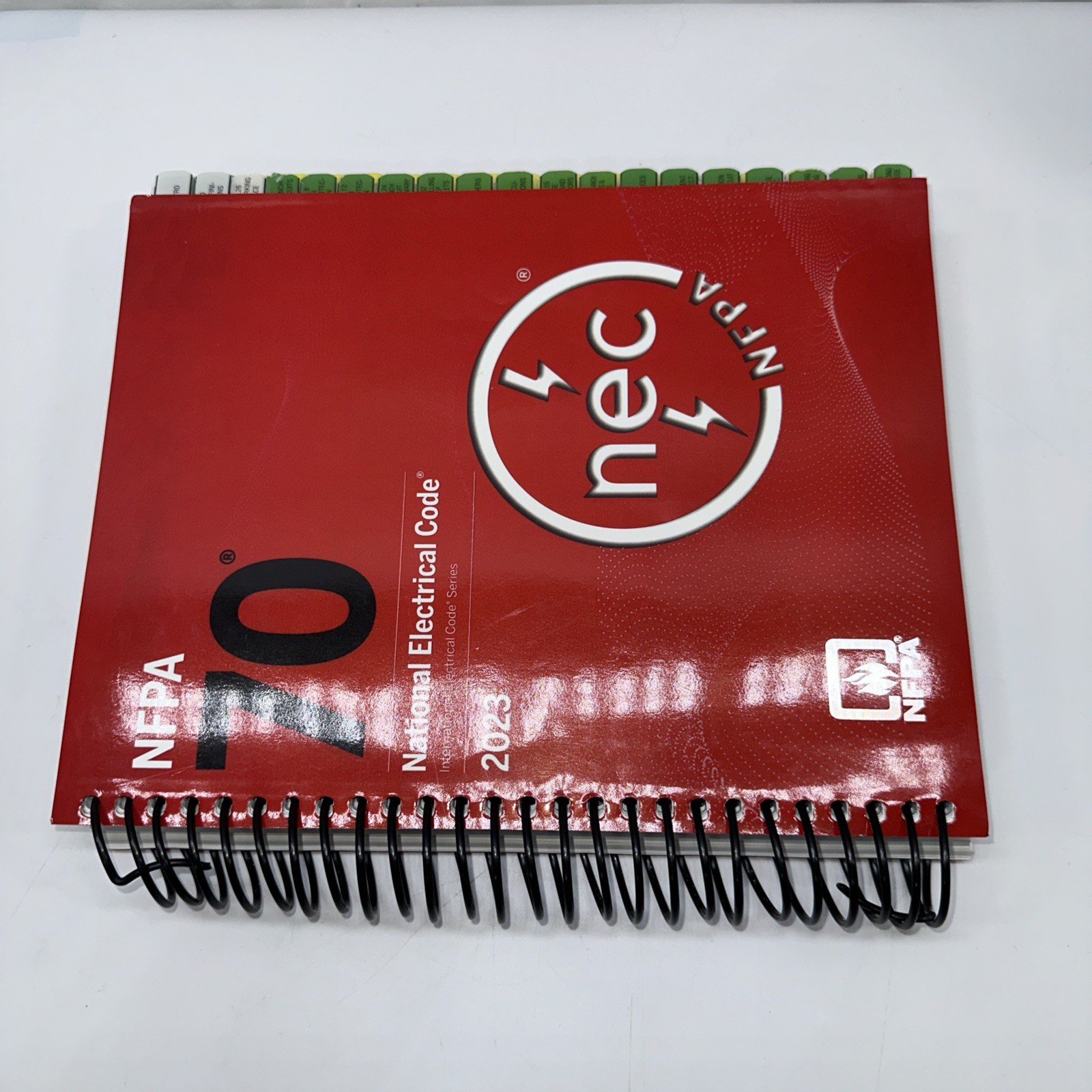 NEW NFPA 70, National Electrical Code 2023 Spiralbound Book Pretabbed Tabs