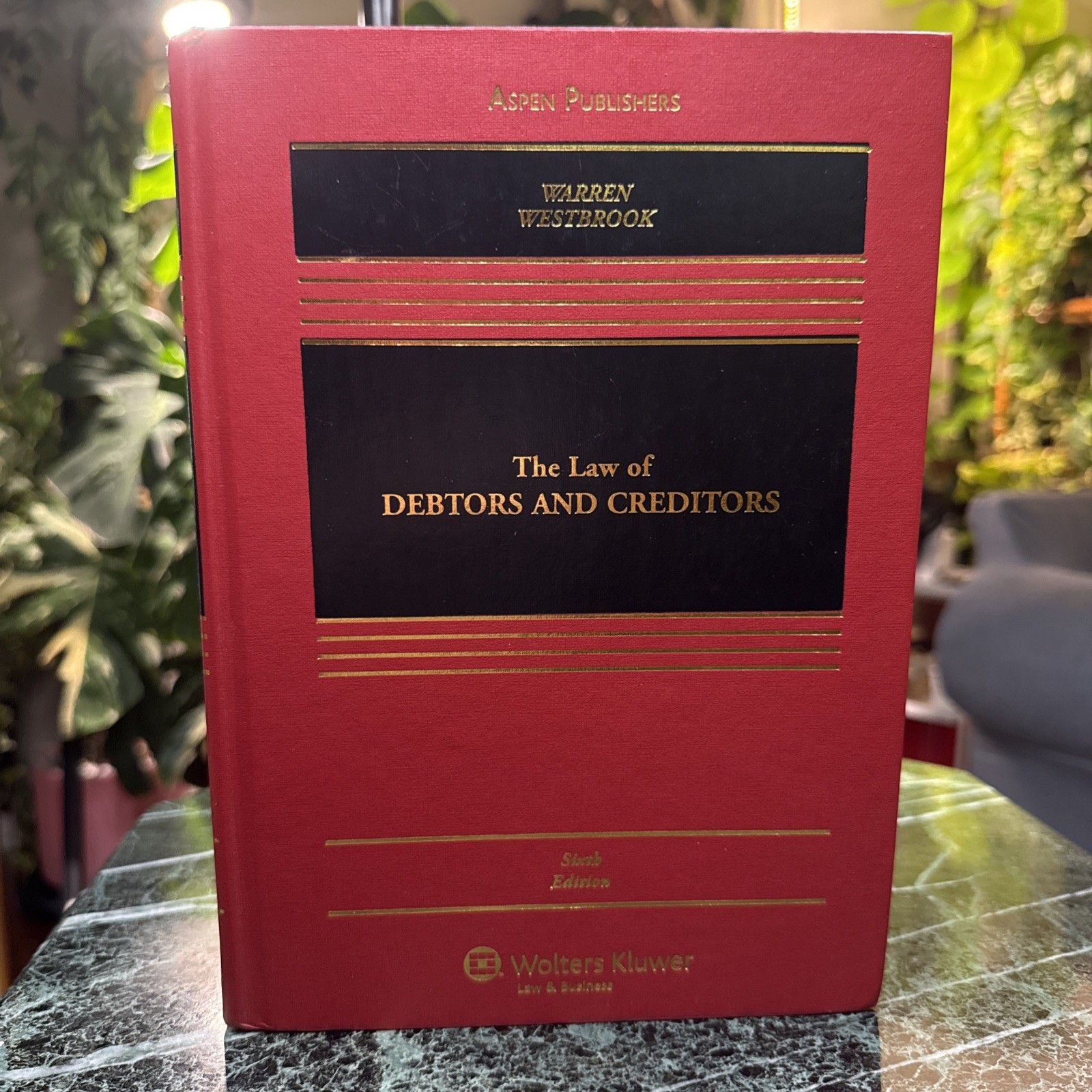 The Law of Debtors and Creditors Sixth Edition hardcover Book Warren Westbrook