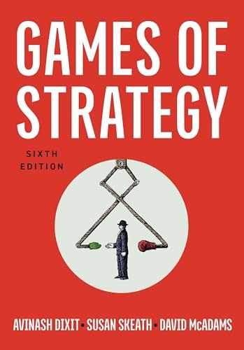 Games of Strategy – Paperback, by Dixit Avinash; Skeath Susan; Mcadams – New s