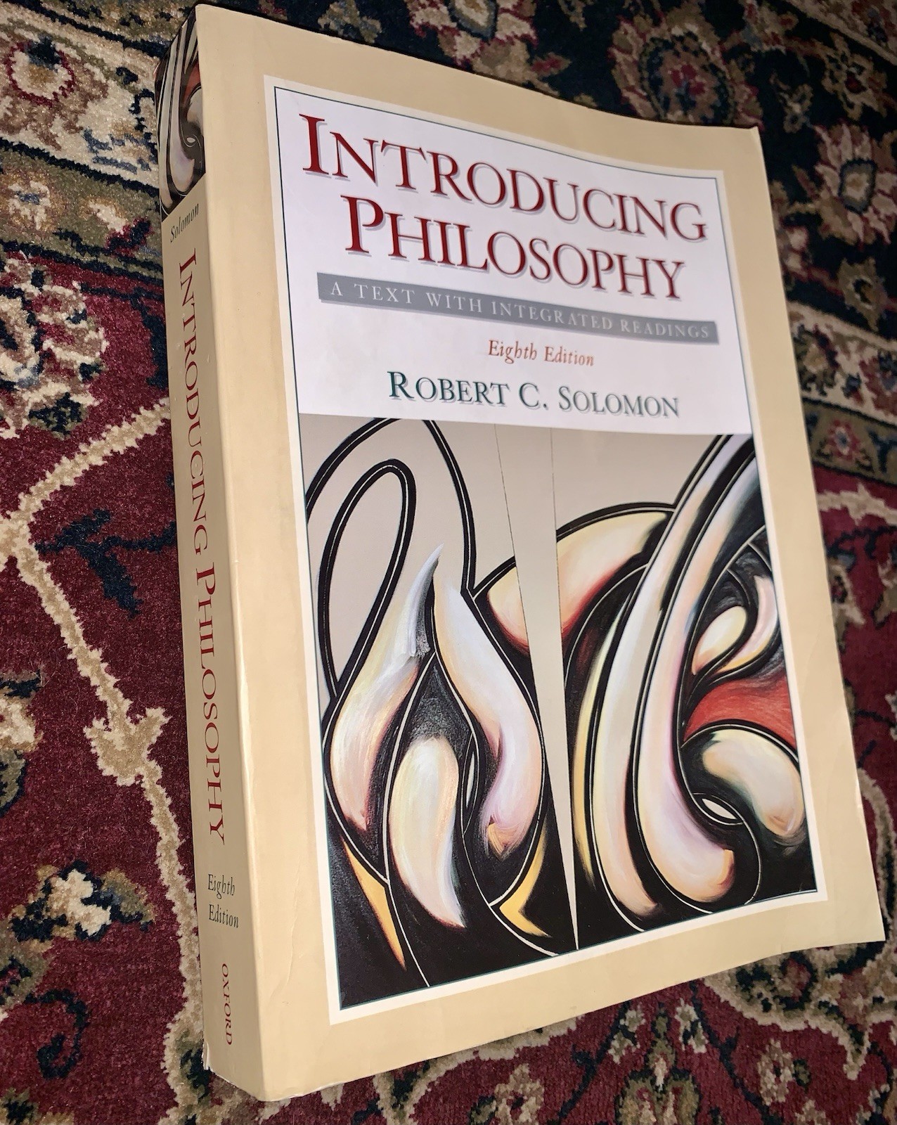 Introducing Philosophy a Text with Integrated Readings by Robert C. Solomon 8th