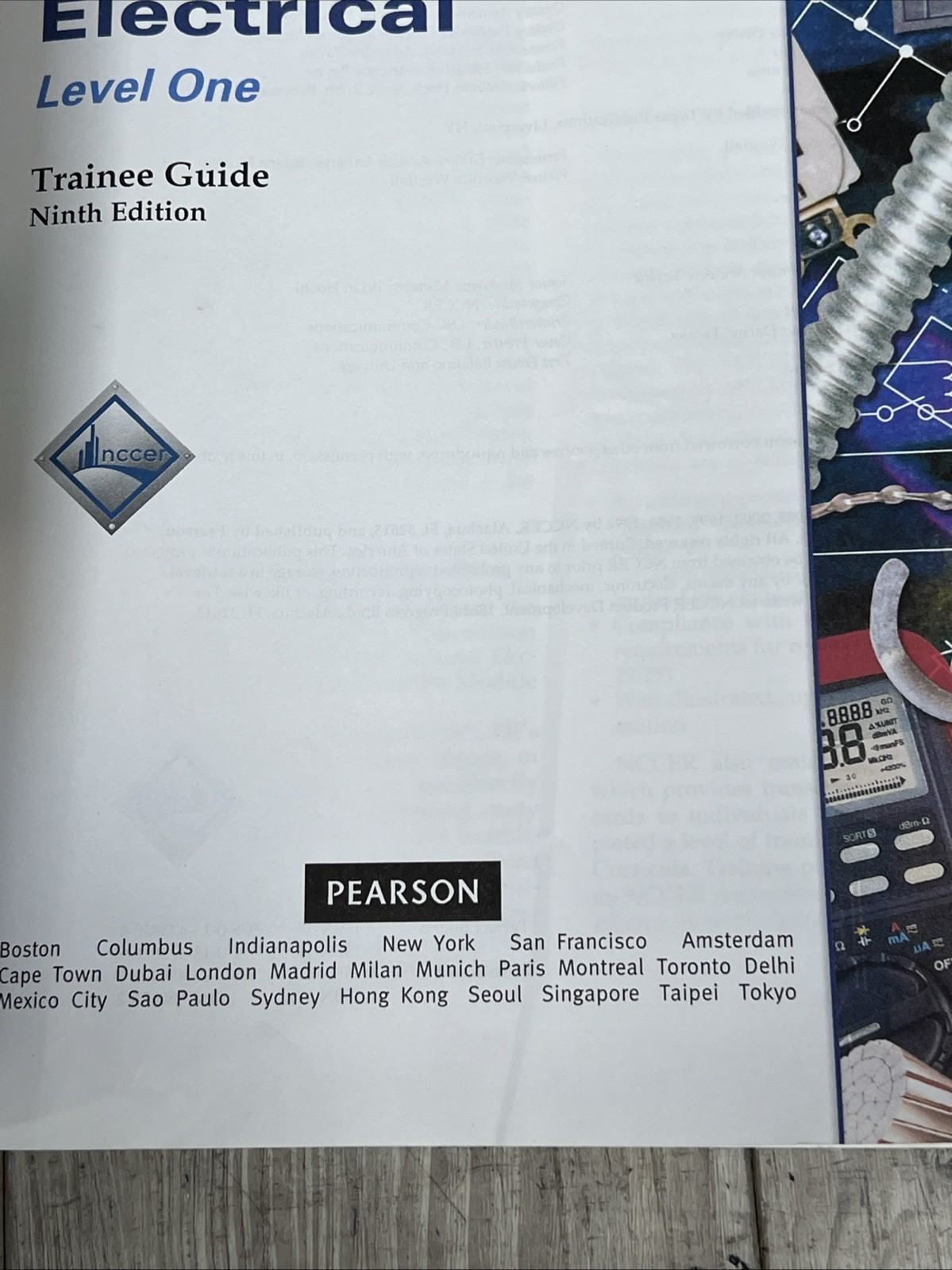 Electrical Level 1 Trainee Guide (9th Edition) – Paperback By NCCER – GOOD