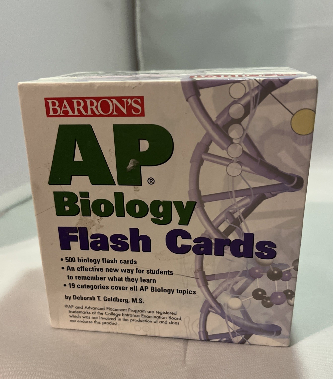 AP Biology Flash Cards by Deborah T. Goldberg (2006, Cards,Flash Cards)
