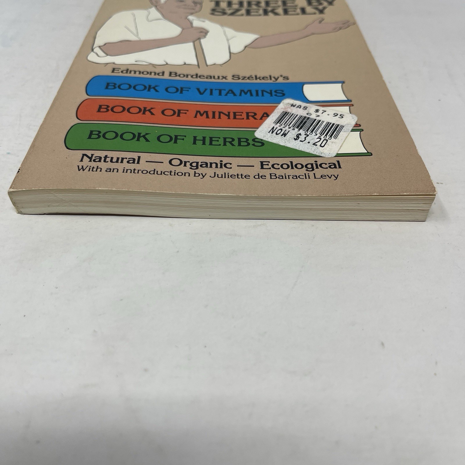 Three by Szekely Edmond Szekely 1983 Keats Paperback Vitamins Minerals Herbs