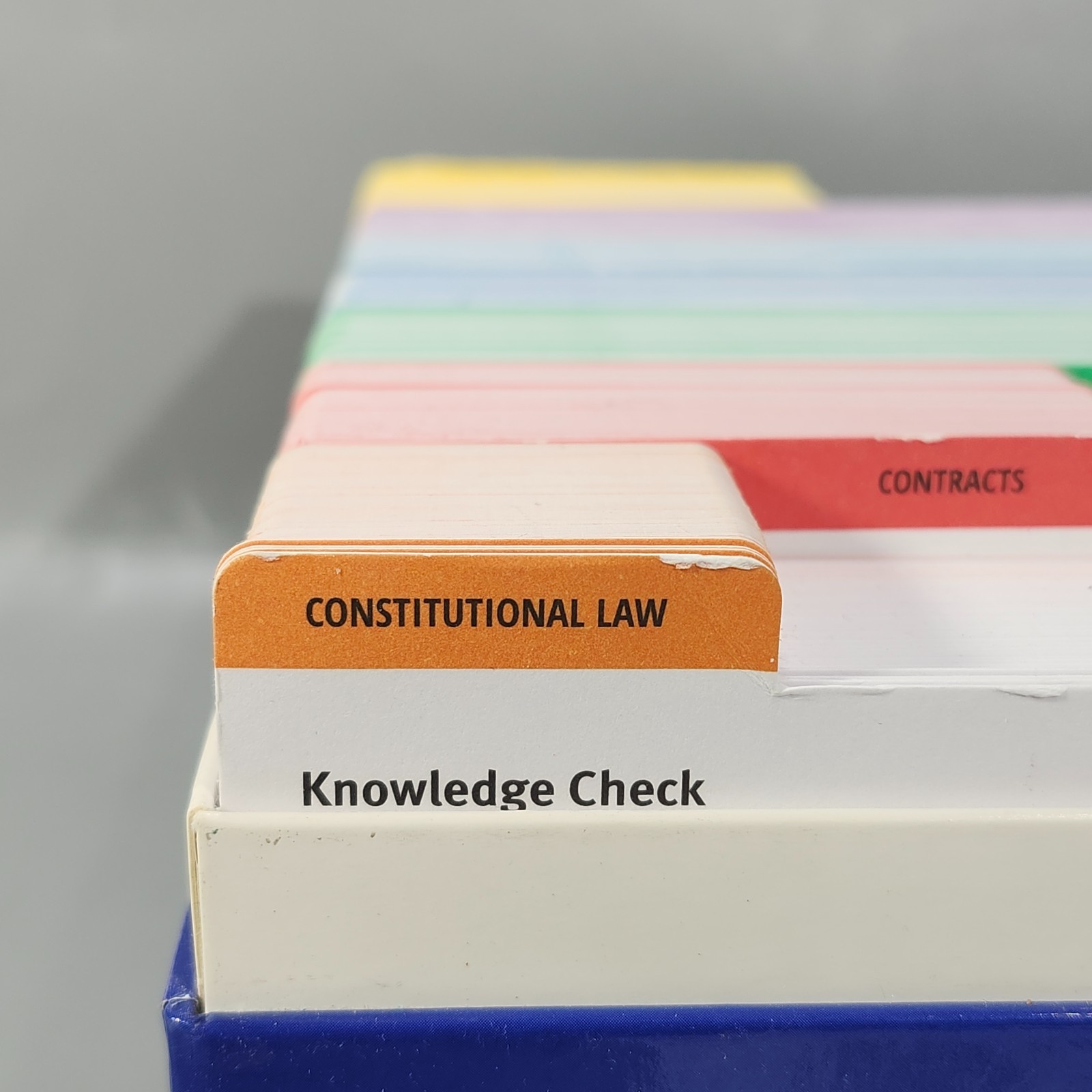 Kaplan Bar Review Law School Study Exam Prep MBE Flashcards 700 Card Box Set