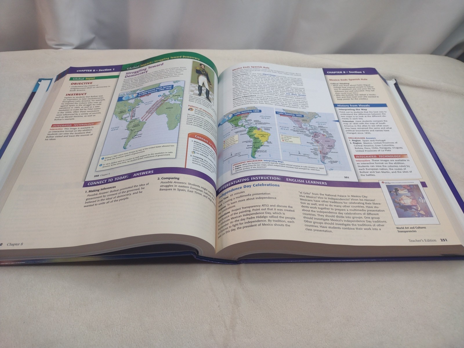 McDougal Littell Modern World History Patterns of Interaction Teacher’s Edition