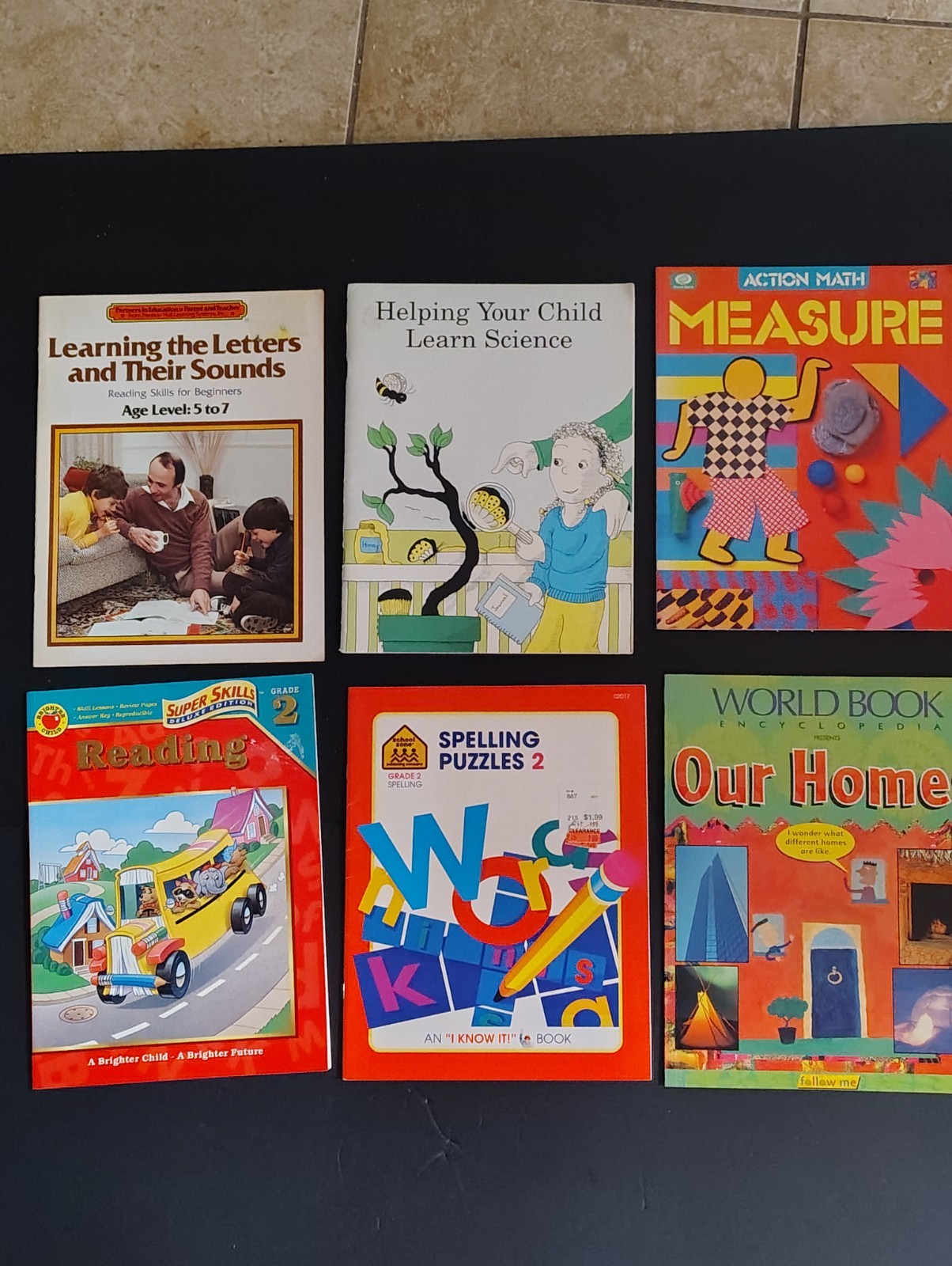 Vntg 1979, 1990s Educational Teaching Books For Yrs 4-7 Various Titles & Subject