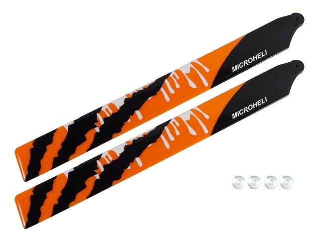 Microheli Plastic Main Blade 180mm (OR) – OMP Hobby M2 V2 / EXP