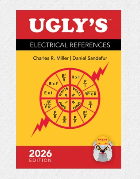NFPA 70 National Electrical Code 2026+ index tab 26+ugly electrical 26 Spiral US