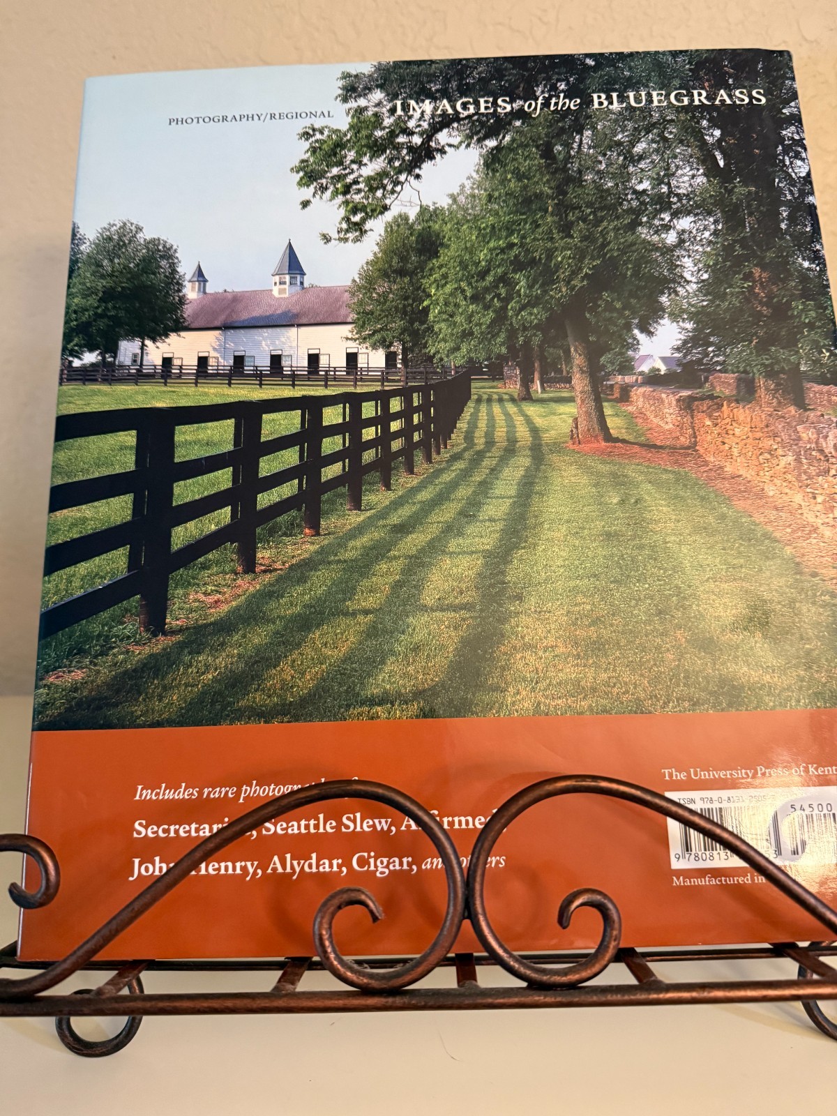 2008 James Archambeault: Kentucky Horse Country Hardcover Photo Journal Book