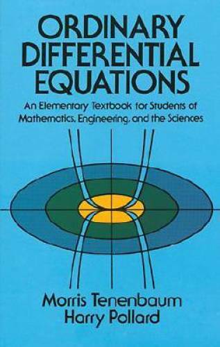 Ordinary Differential Equations (Dover Books on Mathematics) – VERY GOOD