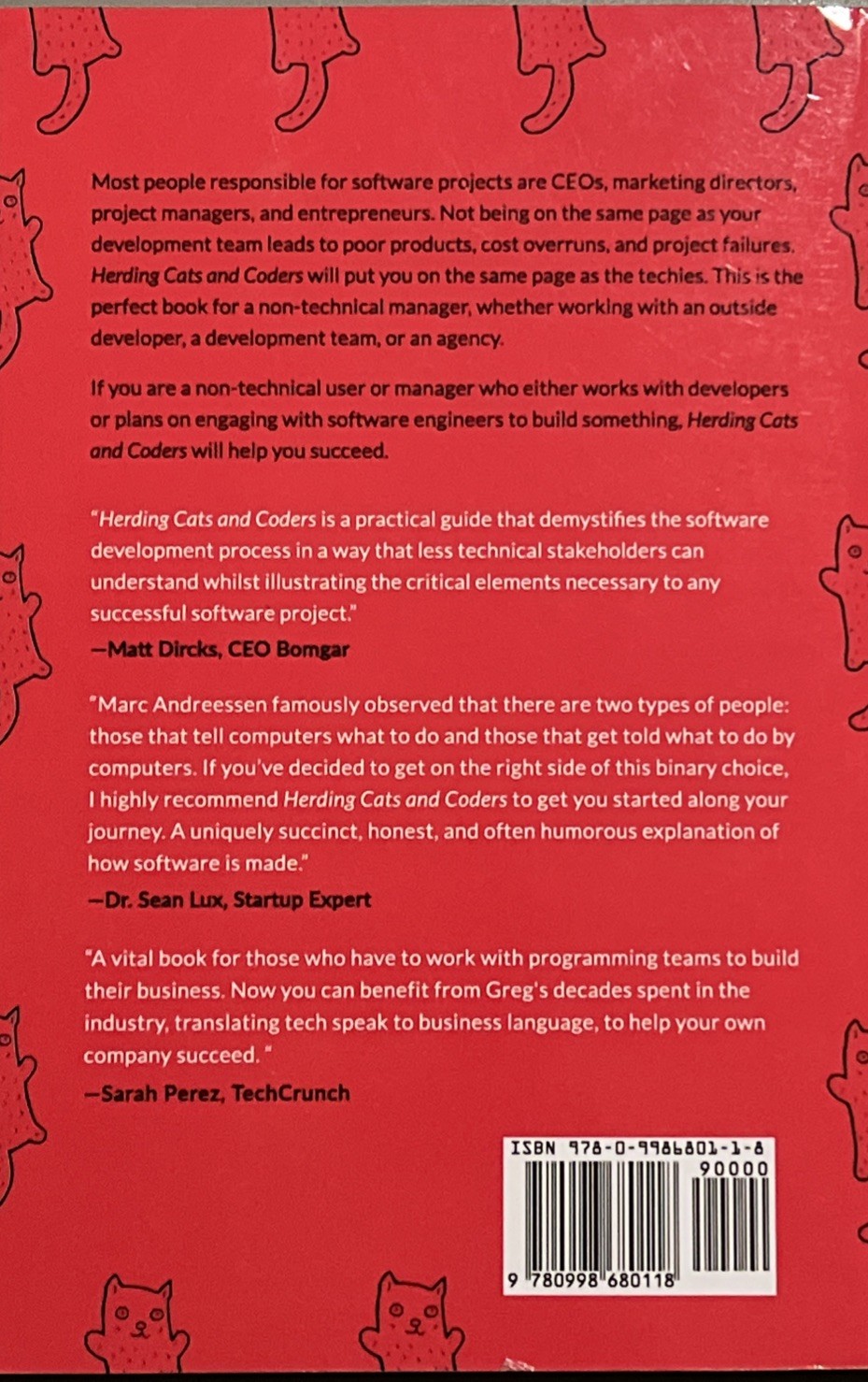 2010s Herding Cats and Coders Greg Ross-Munro Tech Management Guide Paperback