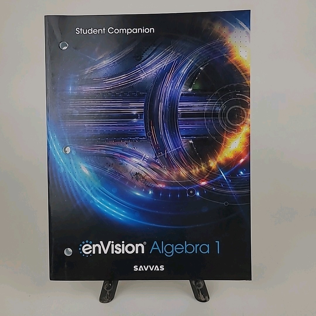 Savvas enVision Algebra 1 Common Core Student Companion 2024 Paperback