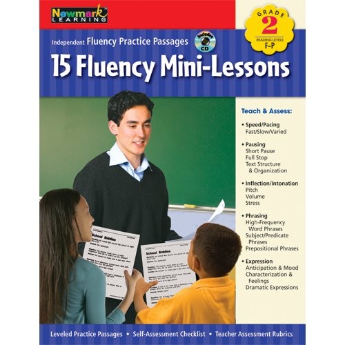 Fluency Mini-Lessons Grade 2 with Audio CD (Independent Fluency Practice Pas…