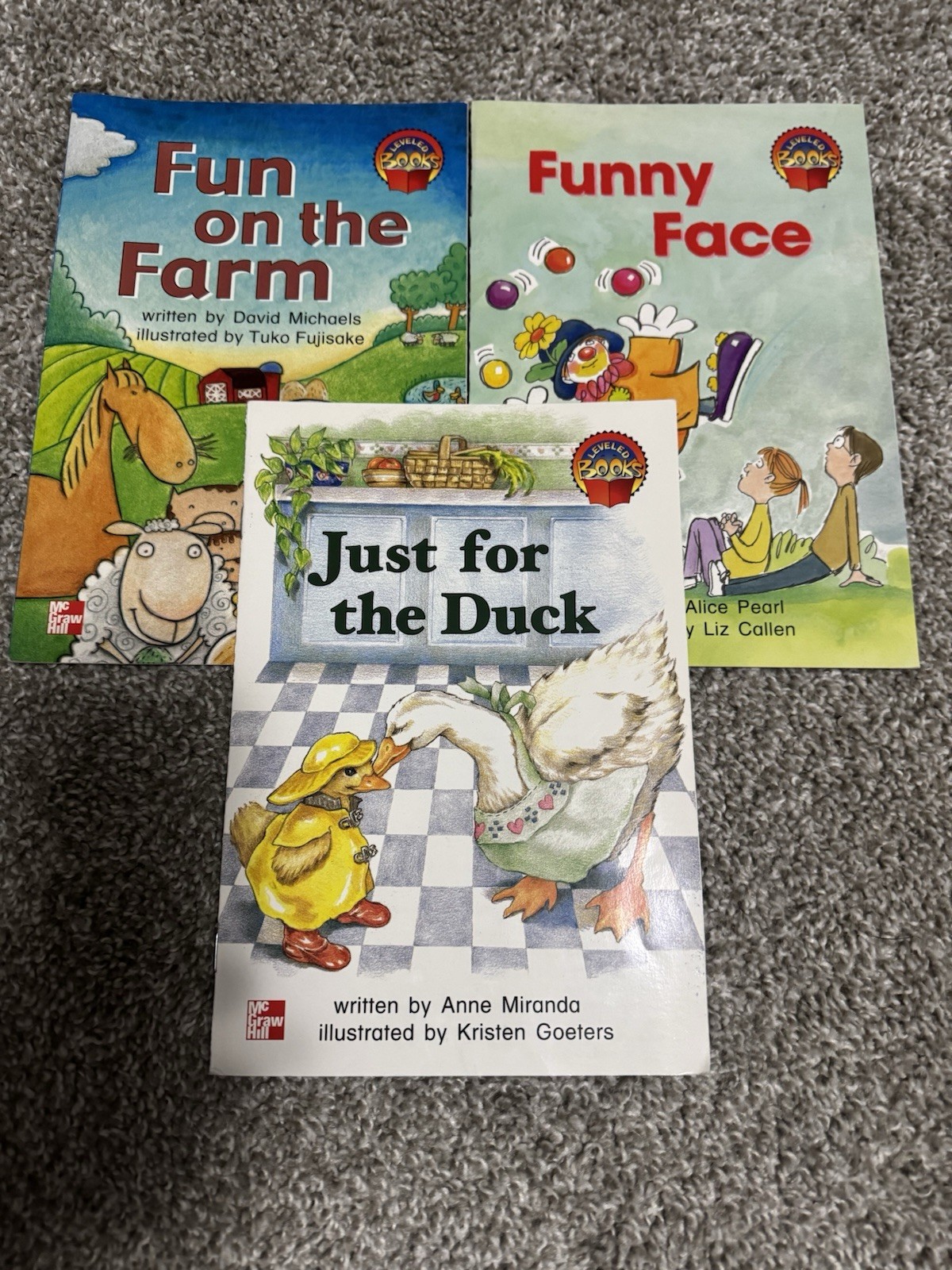 Lot Of 31 Grade K Leveled Readers Macmillan McGraw-Hill Fiction & Nonfiction