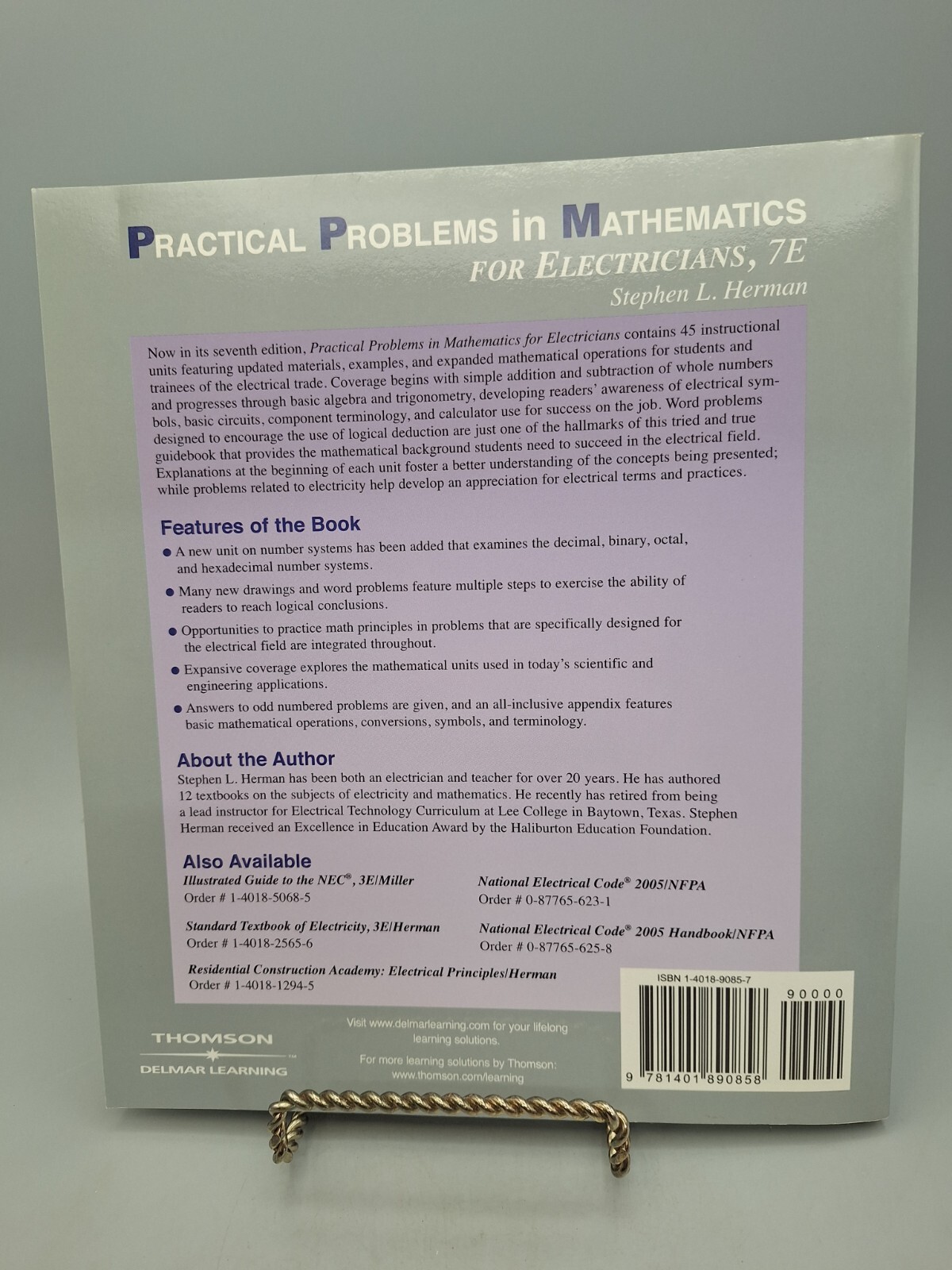 Practical Problems in Mathematics for Electricians by Herman, Stephen L.