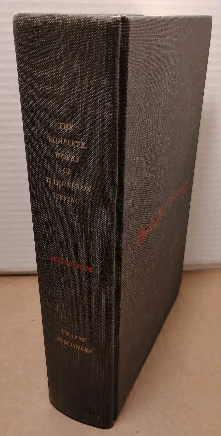Complete Works of WASHINGTON IRVING : Sketch Book – 1978 – Vol. VIII Hardcover