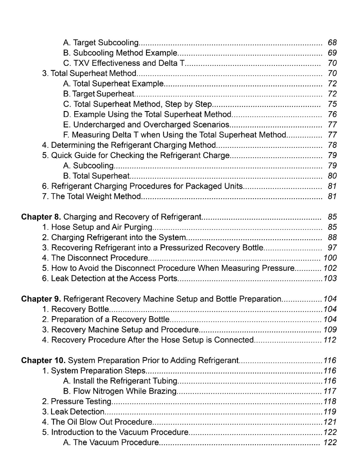 Refrigerant Charging and Service Procedures for Air Conditioning by Craig…