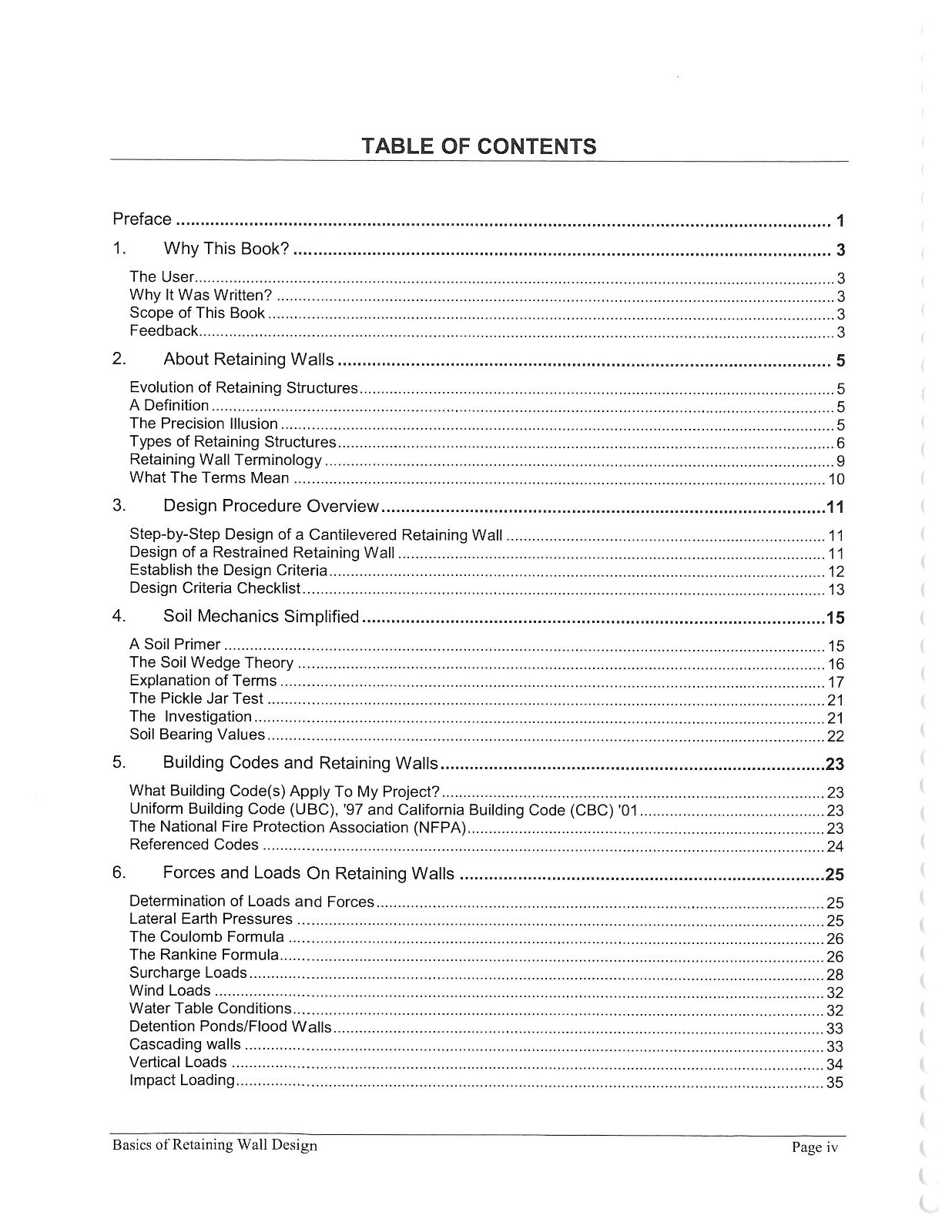 Basics of Retaining Wall Design, Revised 8th Ed., 2010 – Hugh Brooks