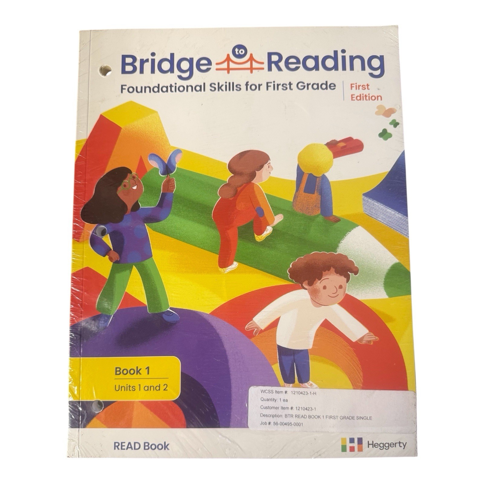Bridge to Reading Foundational Skills for 1st Grade READ Book 1 Units 1-2