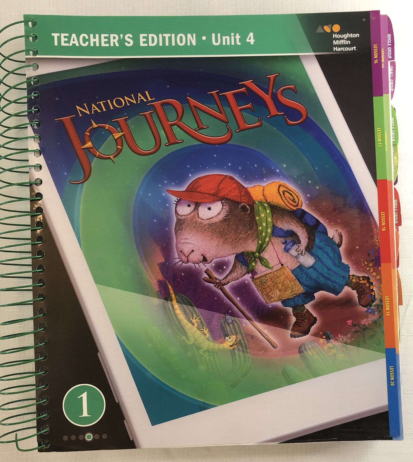 National Journeys Teacher’s Edition Grade 1 Unit 4 Spiral Bound Book 1.4 1649040