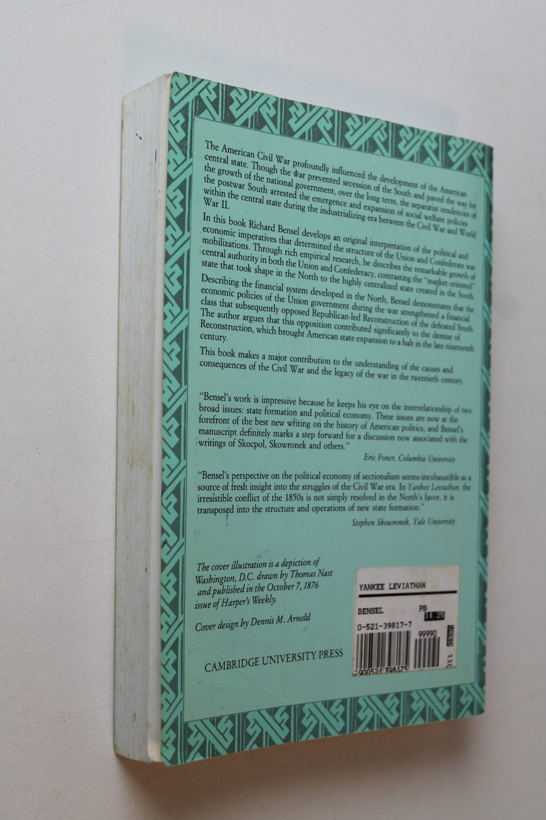 Yankee Leviathan : The Origins of Central State Authority in America, 1859-1877