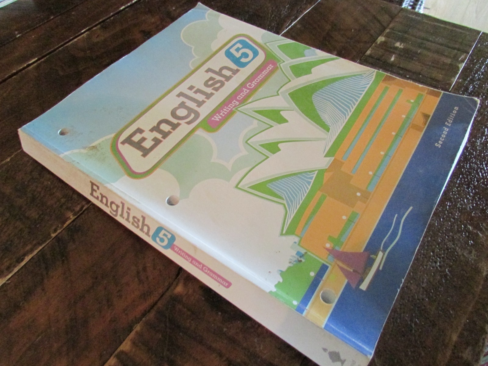 BJU Press ENGLISH 5 Worktext 2nd ed. Writing and Grammar Homeschool HARDLY USED