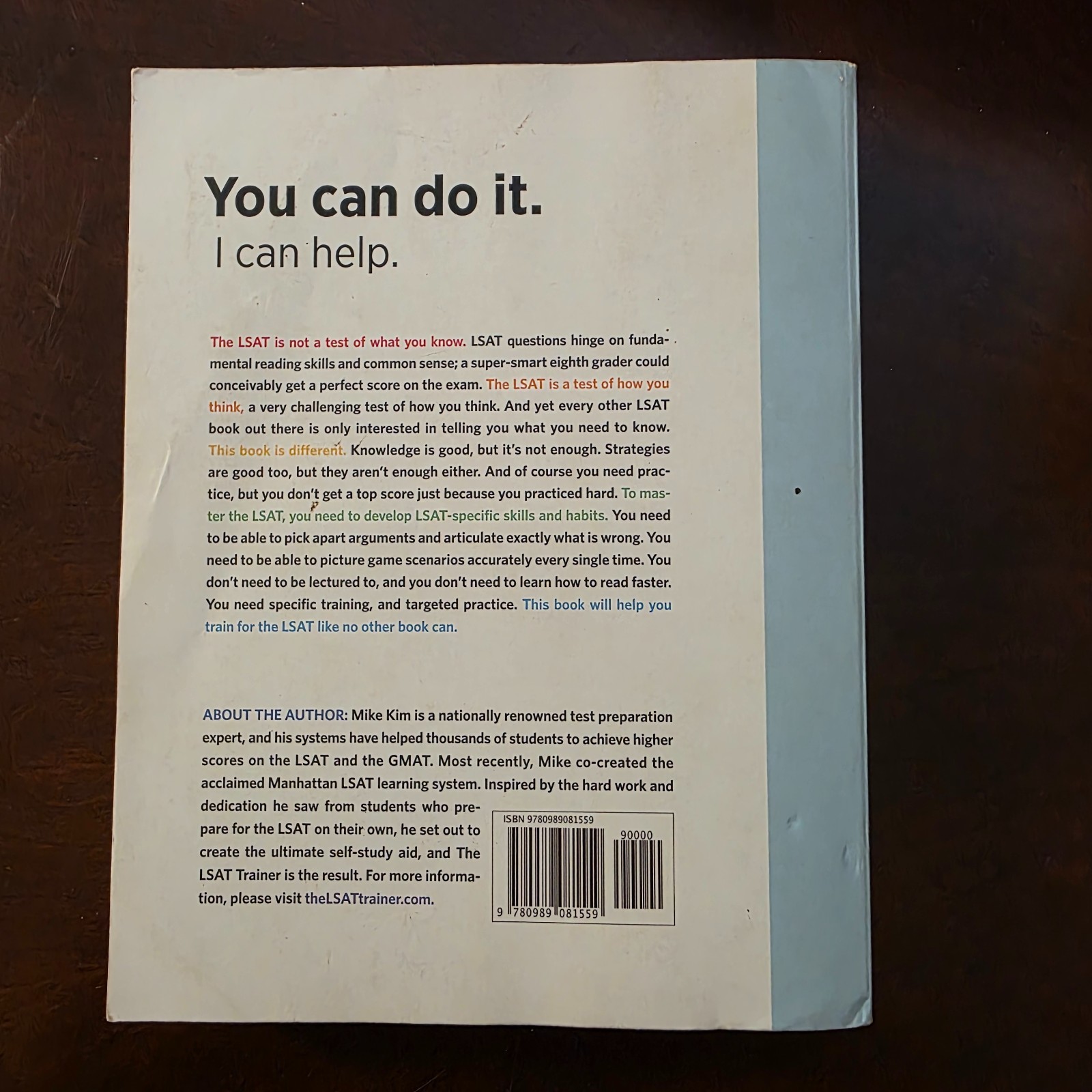 The LSAT Trainer 3rd Edition Paperback – Used / Good Condition