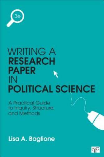 Writing a Research Paper in Political Science: A Practical Guide to – VERY GOOD