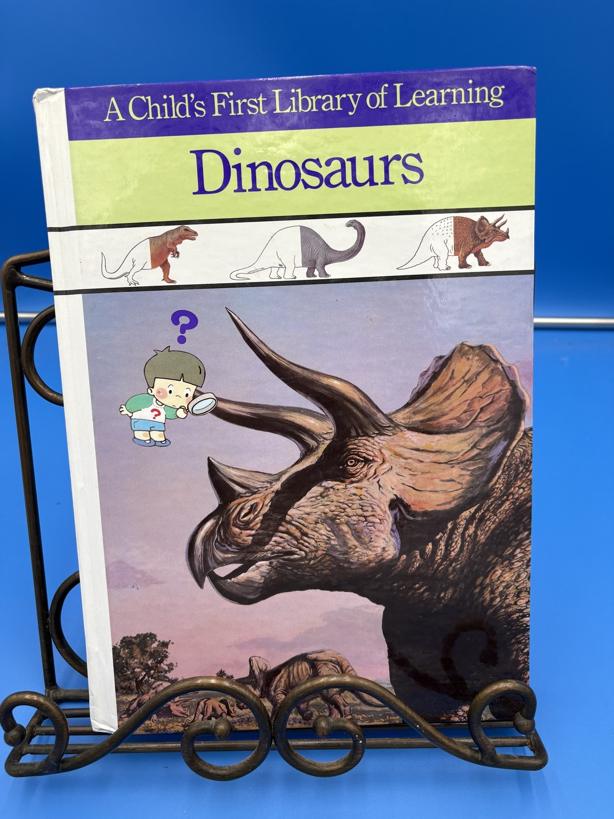 A Child’s First Library of Learning Dinosaurs Hardcover Book Time Life Kids