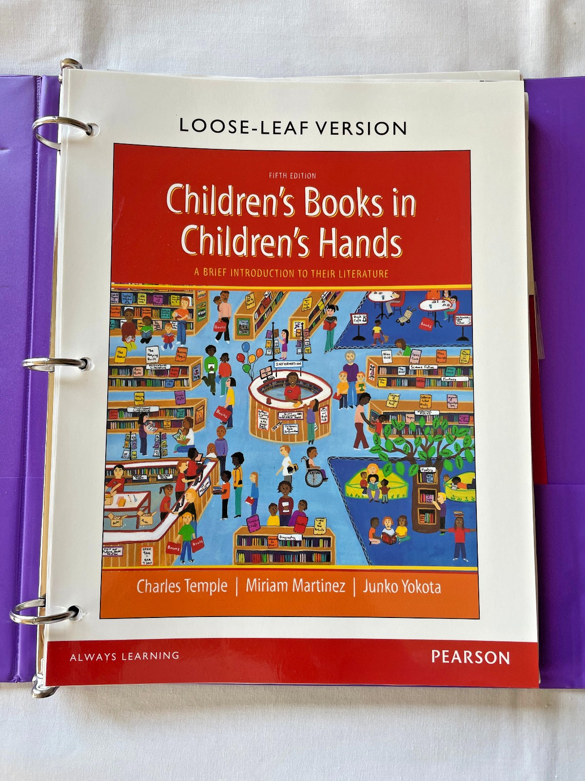 Children’s Books in Children’s Hands (Pearson 2015) 5th Ed Loose-Leaf Version